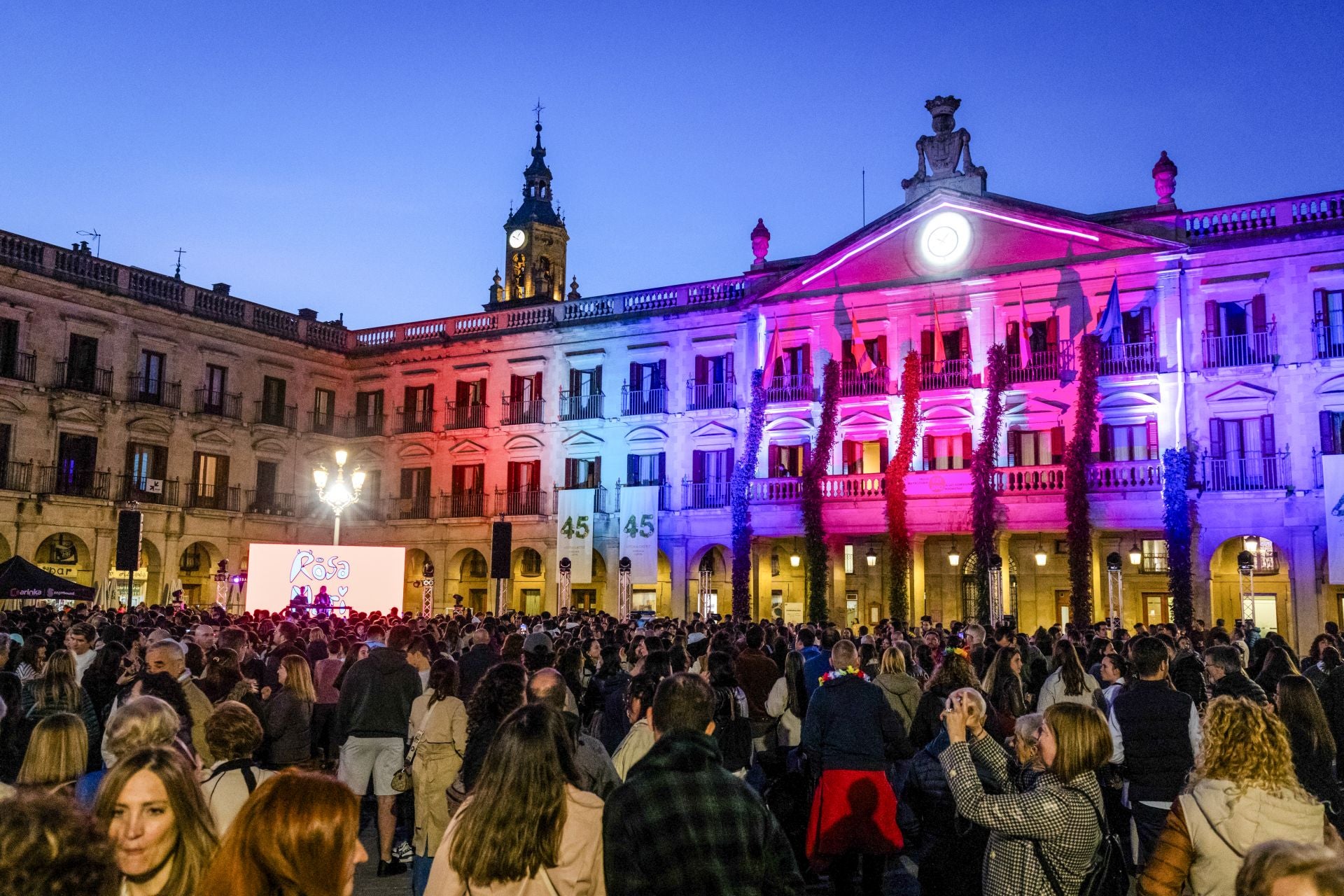 La fiesta de la capitalidad de Vitoria en imágenes