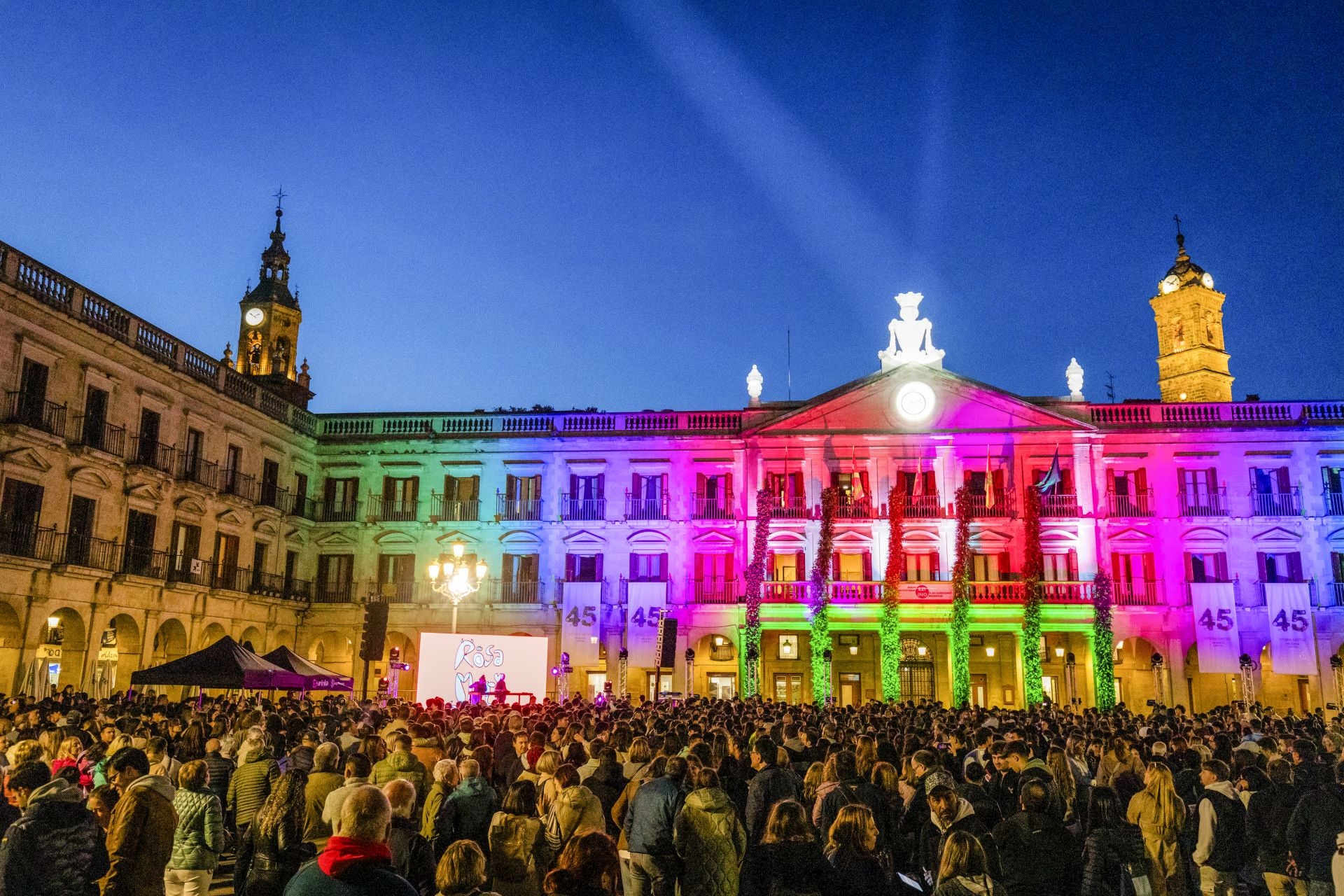 La fiesta de la capitalidad de Vitoria en imágenes