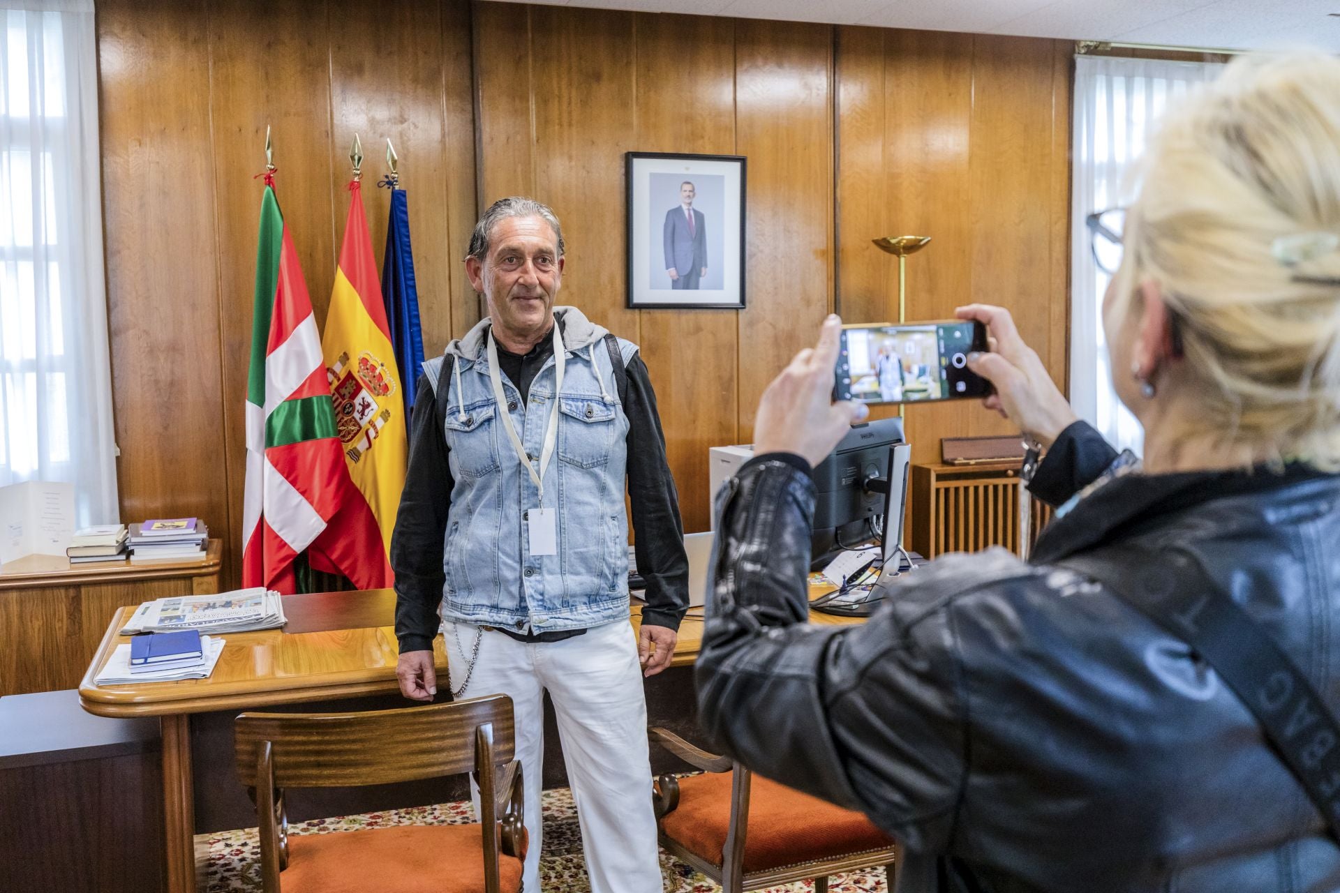 Visita a la Delegación del Gobierno en el País Vasco.