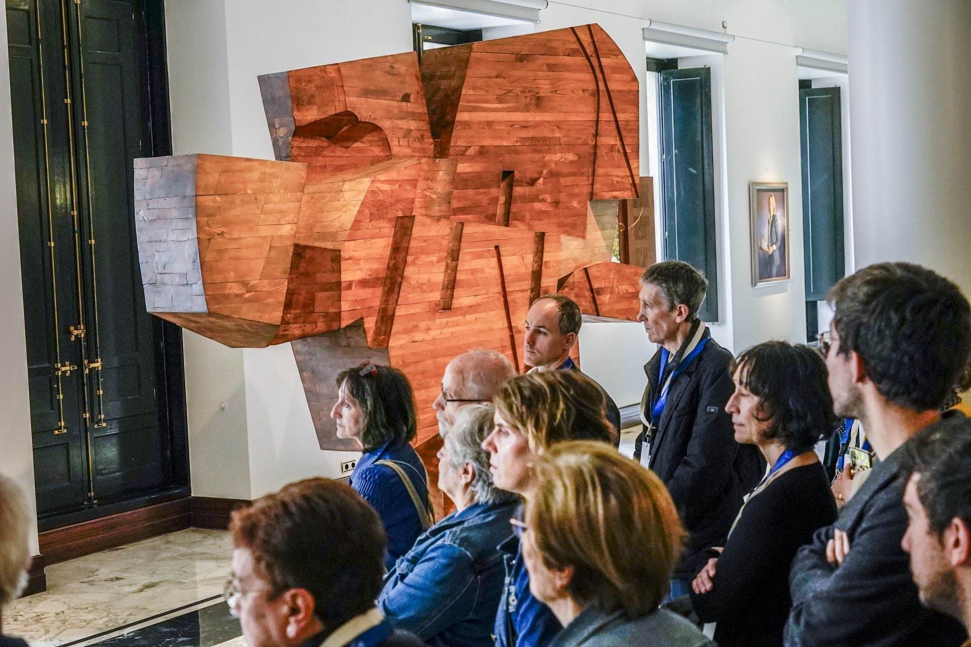 Visita al Parlamento vasco.