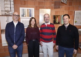 Pablo Ortiz de Zárate, Elisa Martínez, Alberto García Yela y Gudiker Beaskoa.