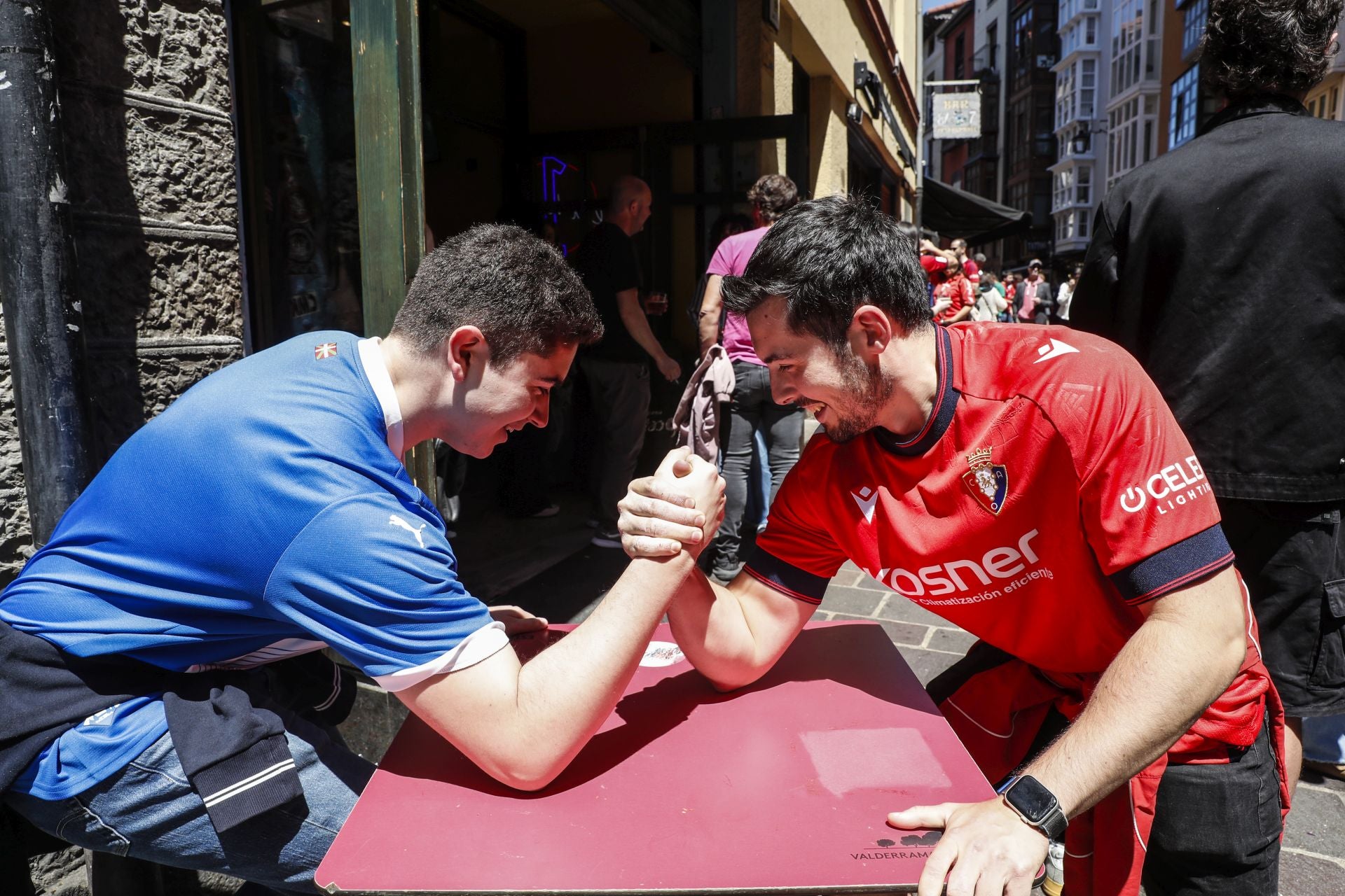 Las mejores imágenes de la previa del Alavés-Osasuna