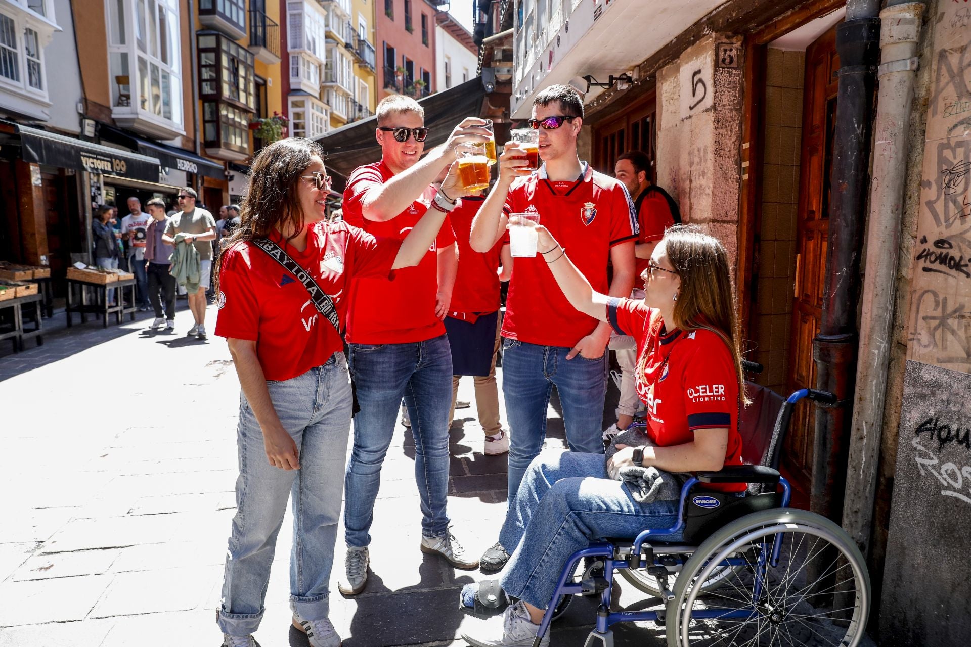 Las mejores imágenes de la previa del Alavés-Osasuna