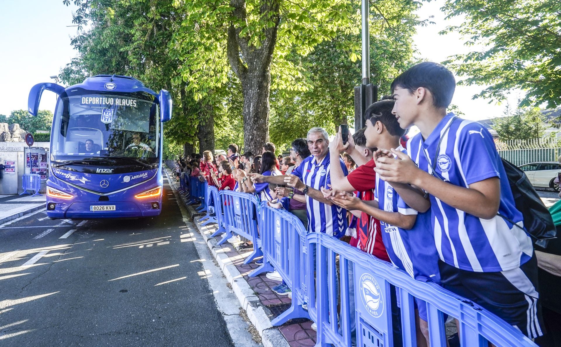 Las mejores imágenes de la previa del Alavés-Osasuna