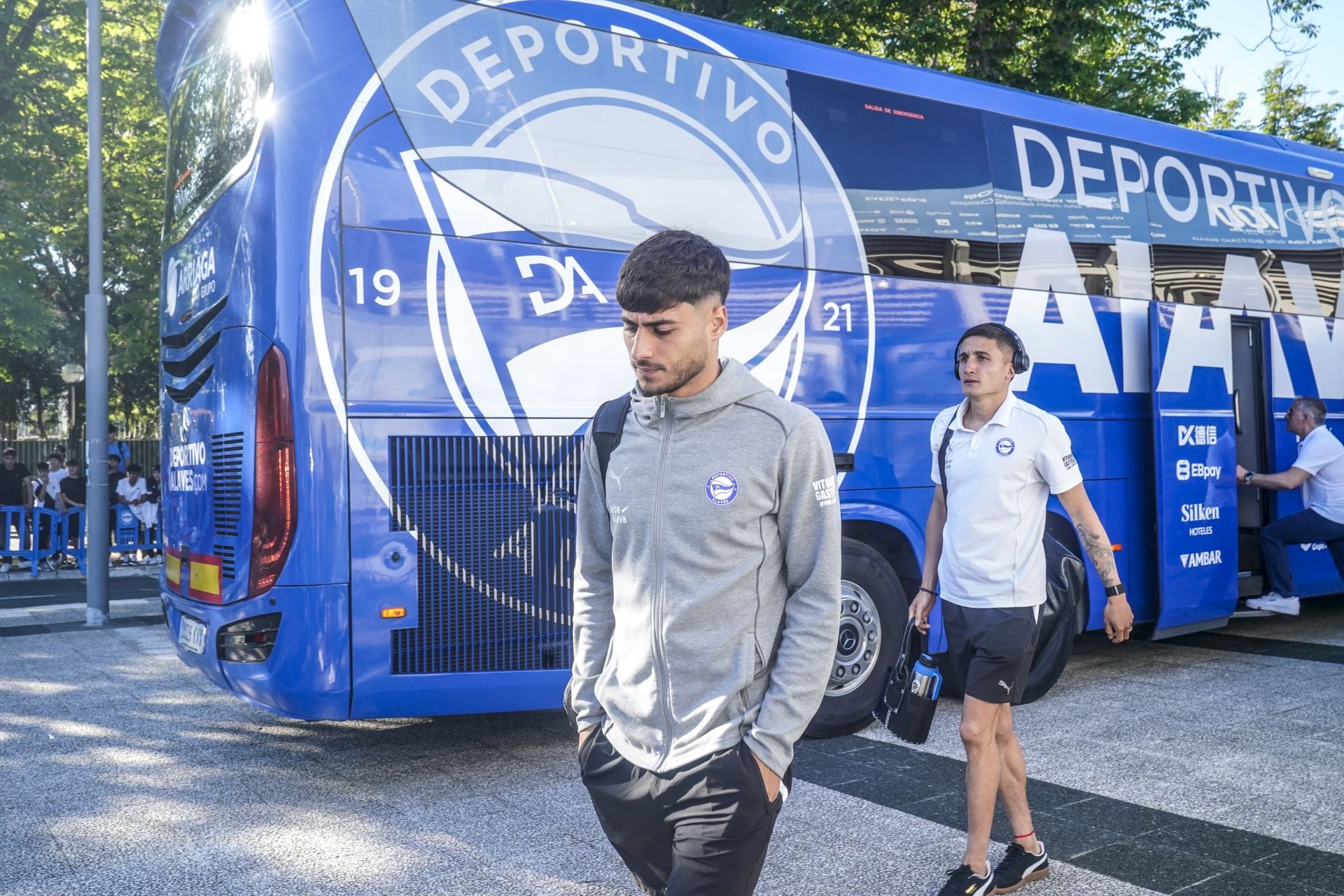 Las mejores imágenes de la previa del Alavés-Osasuna