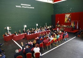 El anterior pleno de Tierras Esparsas se celebró hace un año en Okondo.