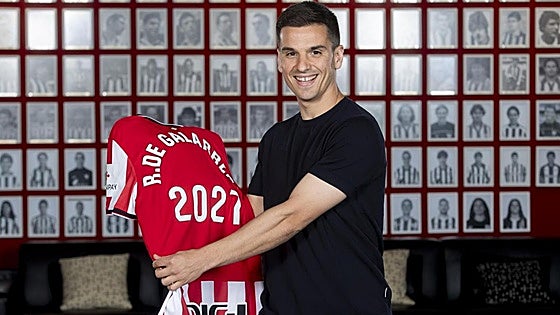 Galarreta renueva con el Athletic hasta 2027: «Estoy muy contento por alargar dos años más este sueño»