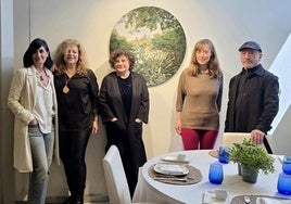 Blanca Abajo, Marijo Lojo, Lourdes Vicente, Amaya Camoeiras y Carlos Marcote.