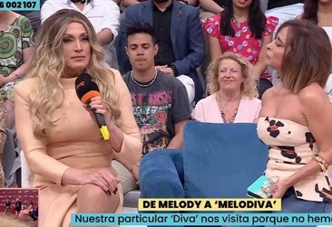 La parodia de Melody en 'La familia de la tele' solo 24 horas después de su rajada por las burlas