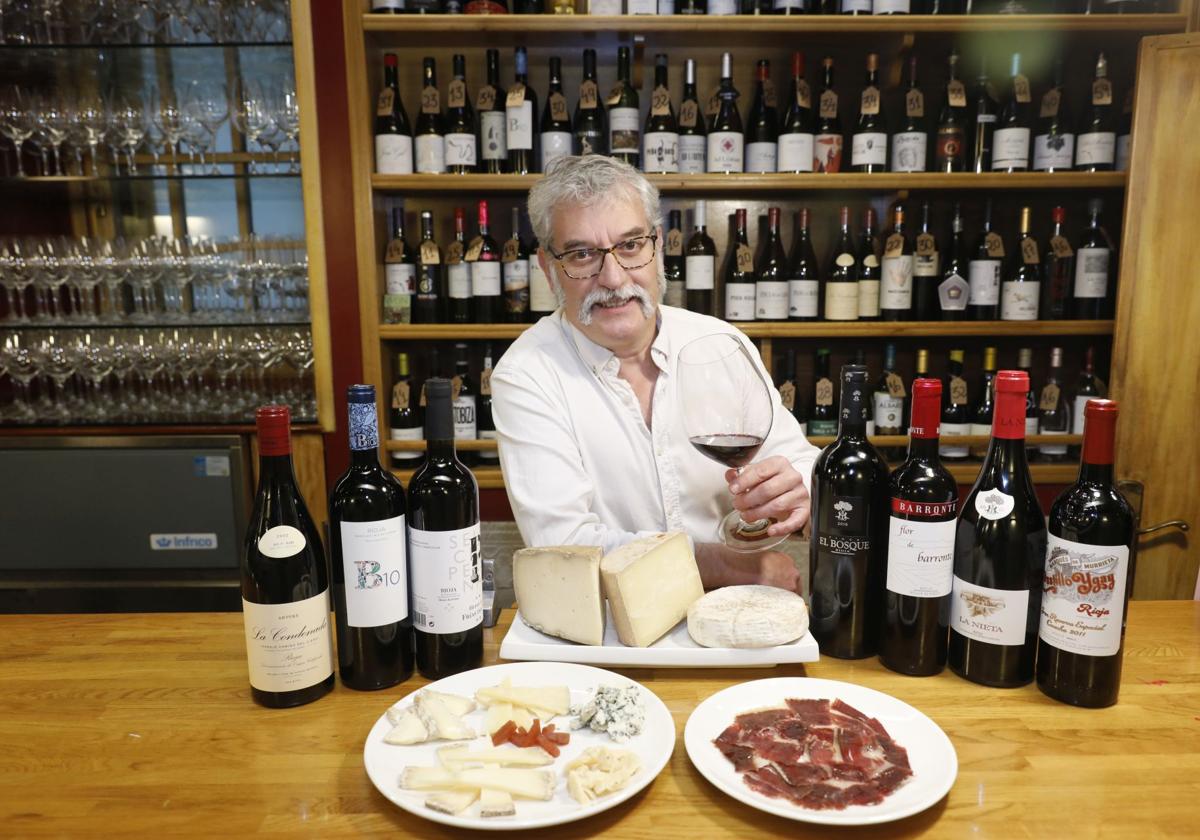 Un refugio ilustrado para los amantes del vino en Vitoria