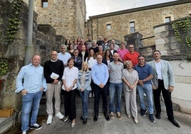 Representantes de los municipios que conforman la Mancomunidad.