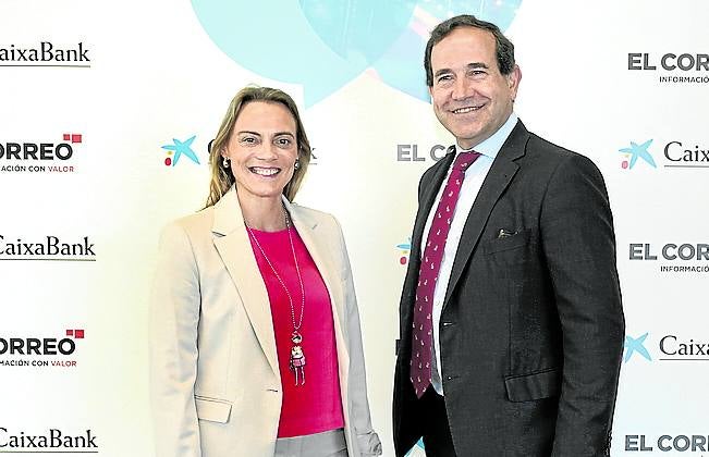 Raquel González y Eduardo Andrade.