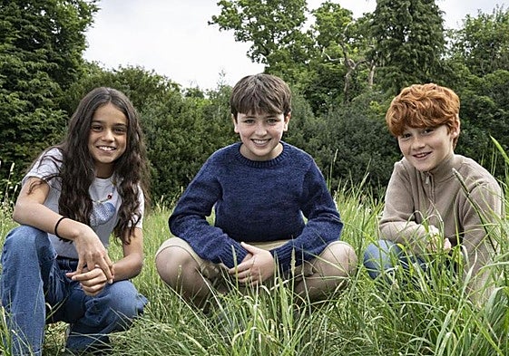 Arabella Stanton, Dominic McLaughlin y Alastair Stout.