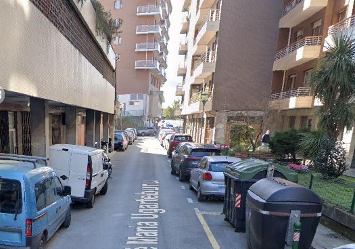 Calle José María Ugarteburu.