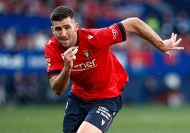 Osasuna da por perdido a Areso, que interesa al Athletic: «No creo que se quede»
