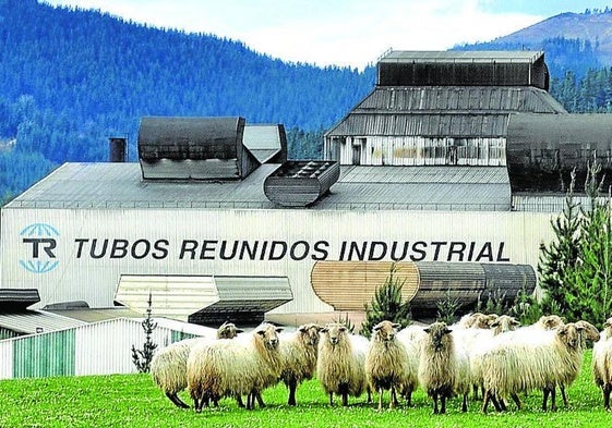 Vista de la planta de Tubos Reunidos en Amurrio.