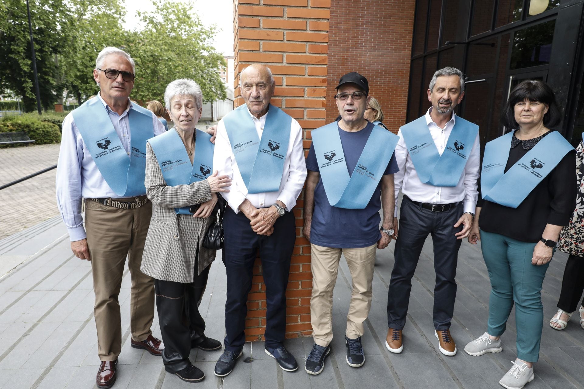 Armando Ortiz de Elguea, Argitxu Agileta, Juan M.Puras, Manuel Bernal, José Ángel Fuentes y Alazne Artetxe.
