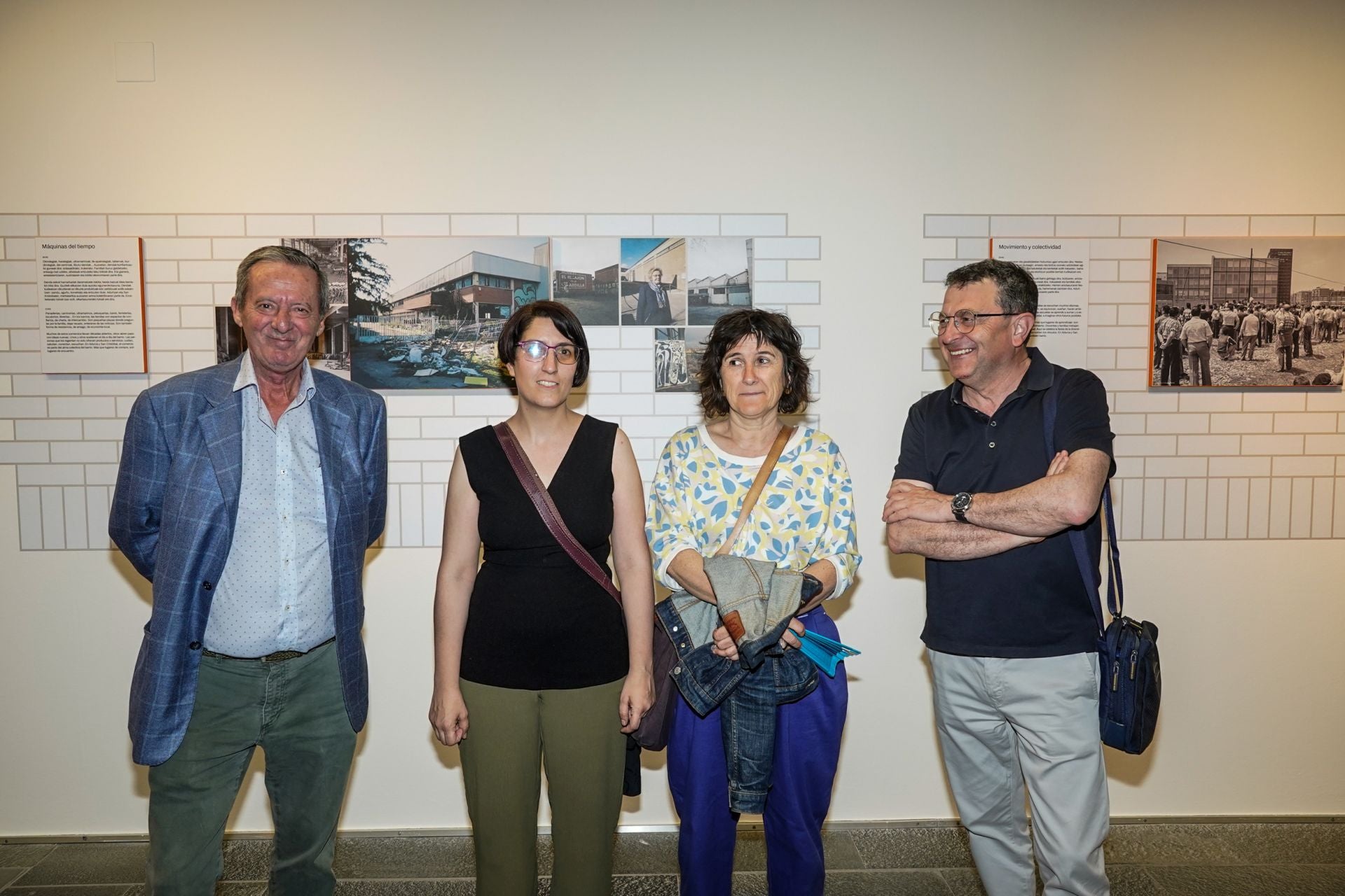 Gotzon Azkarraga, Nerea Gallastegui, Ibone Mujica y Roberto Gómez de la Iglesia.
