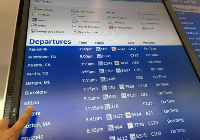 Bilbao sale ya en la parrilla de salidas del aeropuerto estadounidense.