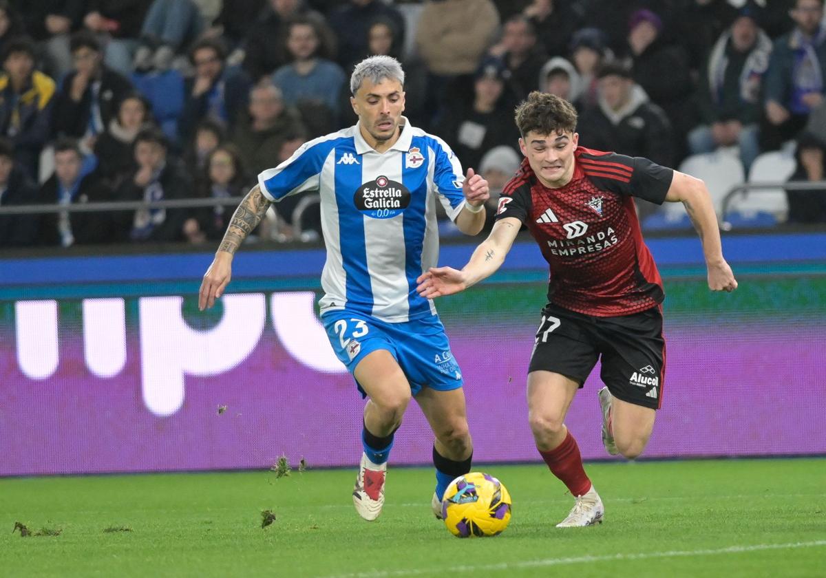 Miranda tendrá la vista puesta también en Riazor.