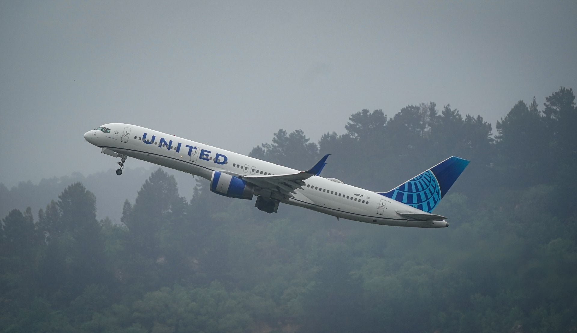 Las mejores imágenes del primer vuelo Nueva York-Bilbao de la historia