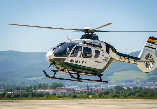 El aparato, un EC-135/P3 biturbina.