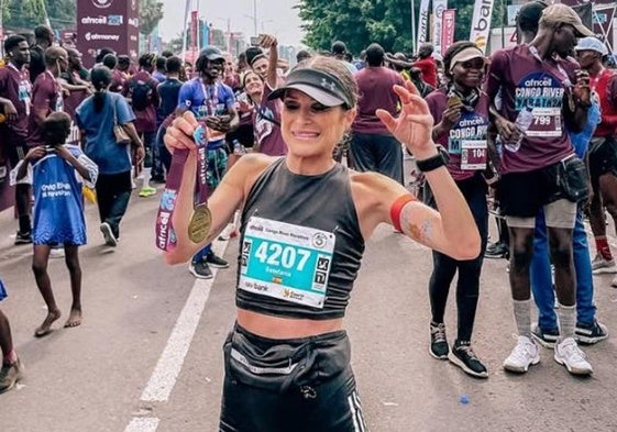 Verdeliss se lleva el oro, pero no sube al podio en la maratón del Congo: «Me rindo, fue un error»