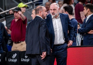Combate nulo en las pizarras de Pablo Laso y Chus Mateo