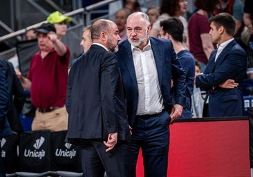 Pablo Laso: «En el tercer cuarto han conseguido una diferencia definitiva»