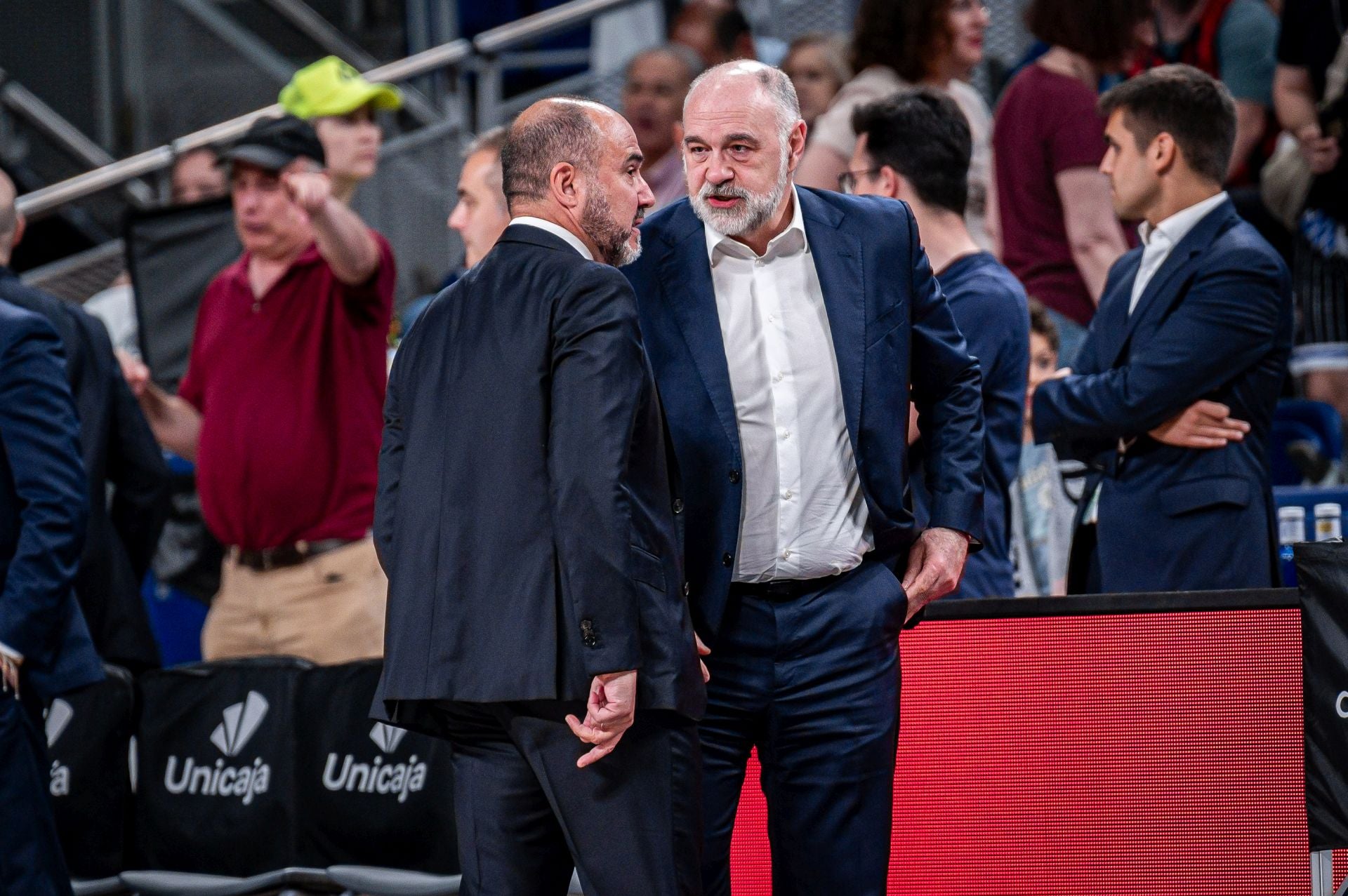 Pablo Laso: «En el tercer cuarto han conseguido una diferencia definitiva»