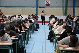 Los estudiantes coincidían en destacar que no han podido elegir entre tantos temas como otros años