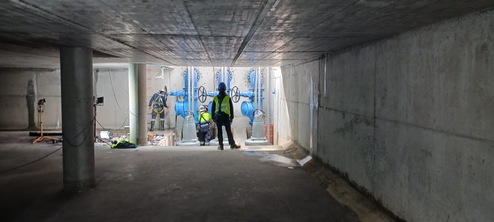 Concluye la obra de los dos grandes depósitos contra inundaciones de Zorrozaurre