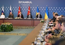 Segunda ronda de conversaciones de paz entre Rusia y Ucrania.