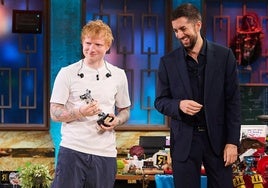 La confesión de Broncano a Ed Sheeran sobre su verano en Irlanda: «Fui a estudiar inglés y aprendí otras cosas»