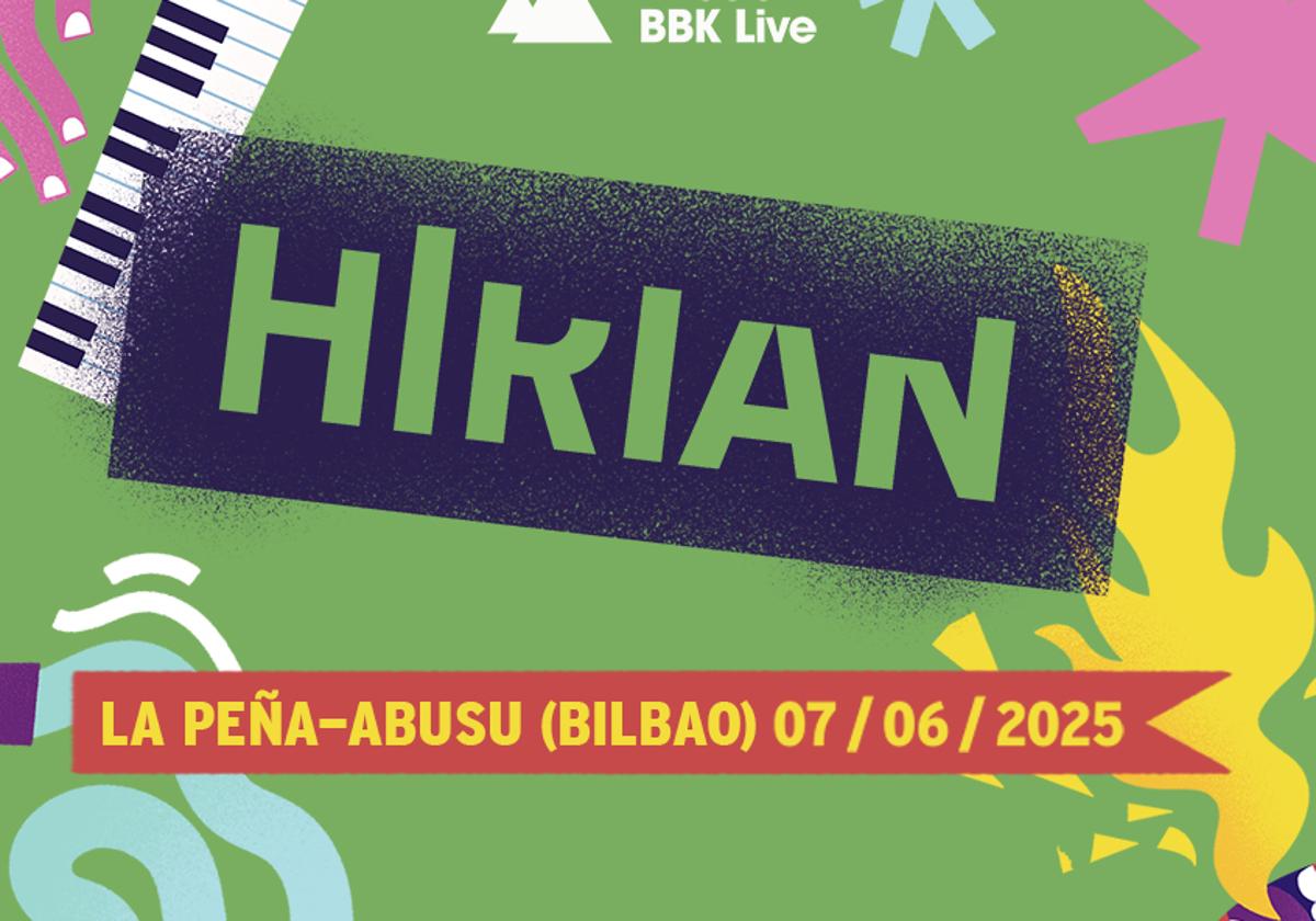 Programación completa del festival Hirian en La Peña: horarios y escenarios