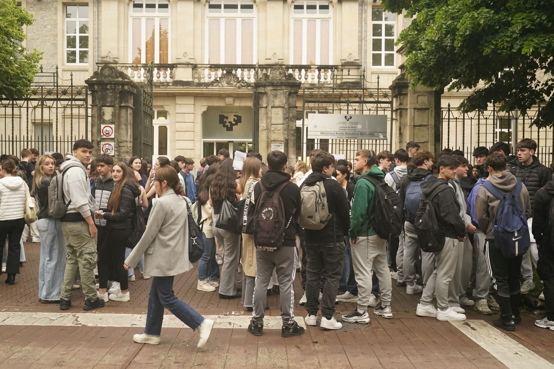 Los alumnos alaveses se enfrentan a la Selectividad