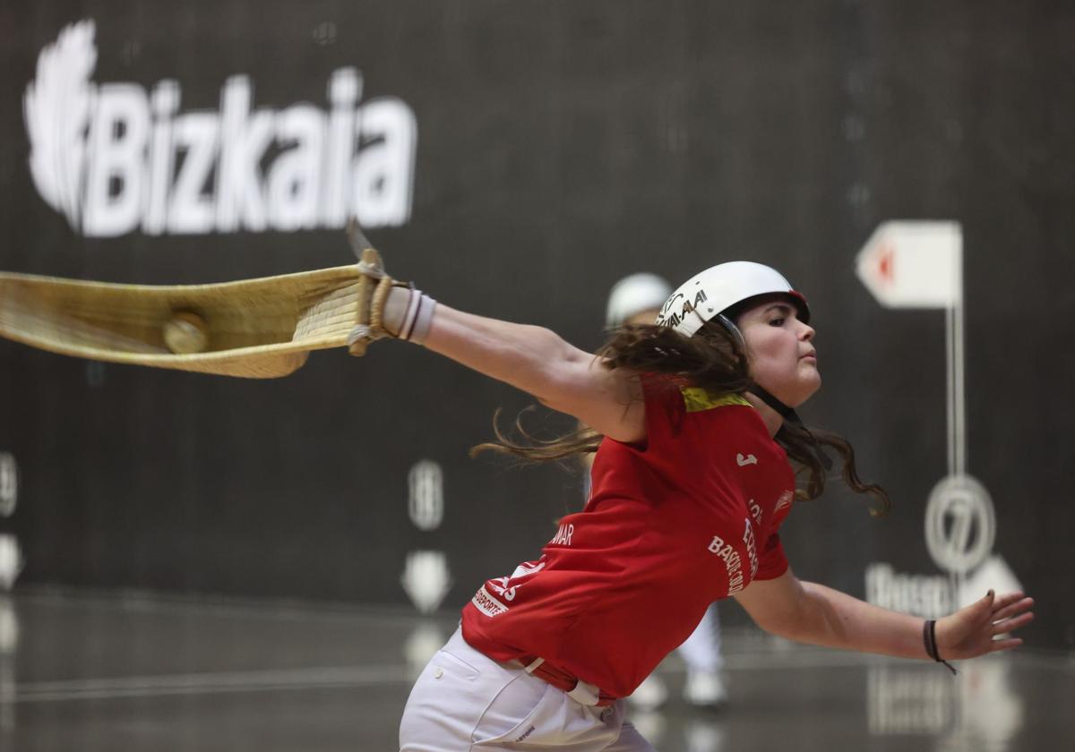 España y Euskadi se enfrentan hoy en la Liga de Naciones de cesta punta