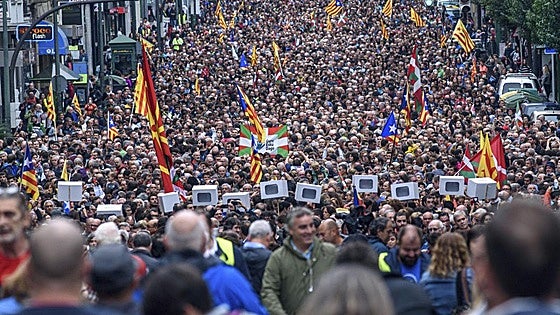 El PNV no acudirá a la manifestación soberanista de Gure Esku de este sábado