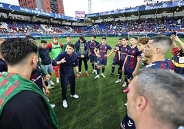 Desde que llegó a mediados de febrero, Beñat San José se ha empeñado en trasmitir su pasión.