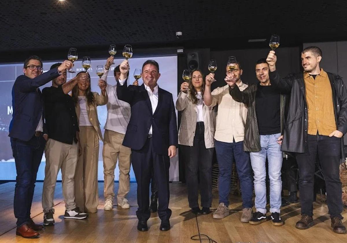 Martin Berasategui, homenajeado por los jóvenes cocineros
