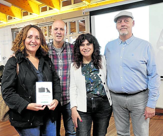 Isabel Llorente, Mikeldi Donibane, Susana González y José Ramón Chica.