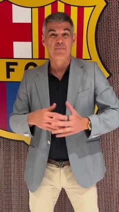 La nueva provocación de Masip al "presidente del Bilbao"