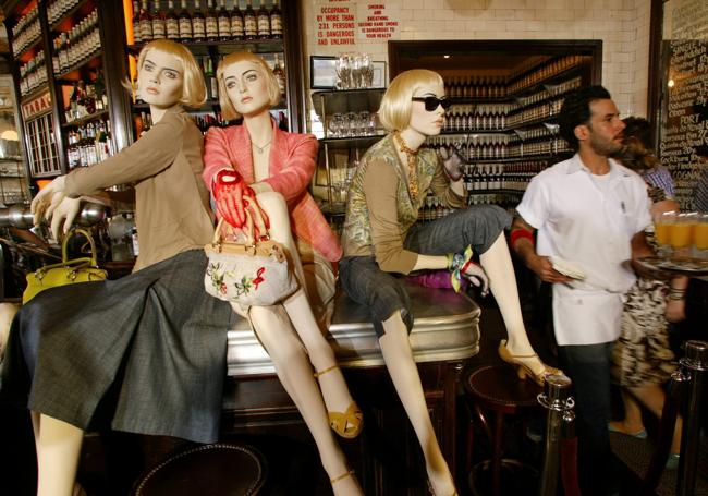 En el Meatpacking hay locales que funden la gastronomía con la moda.