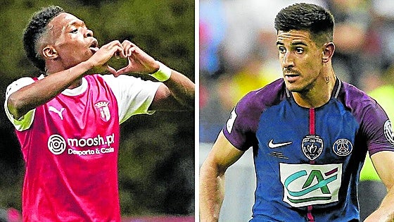 Sólo los rojiblancos Yuri y Djaló saben lo que es jugar la Champions, pero con otra camiseta