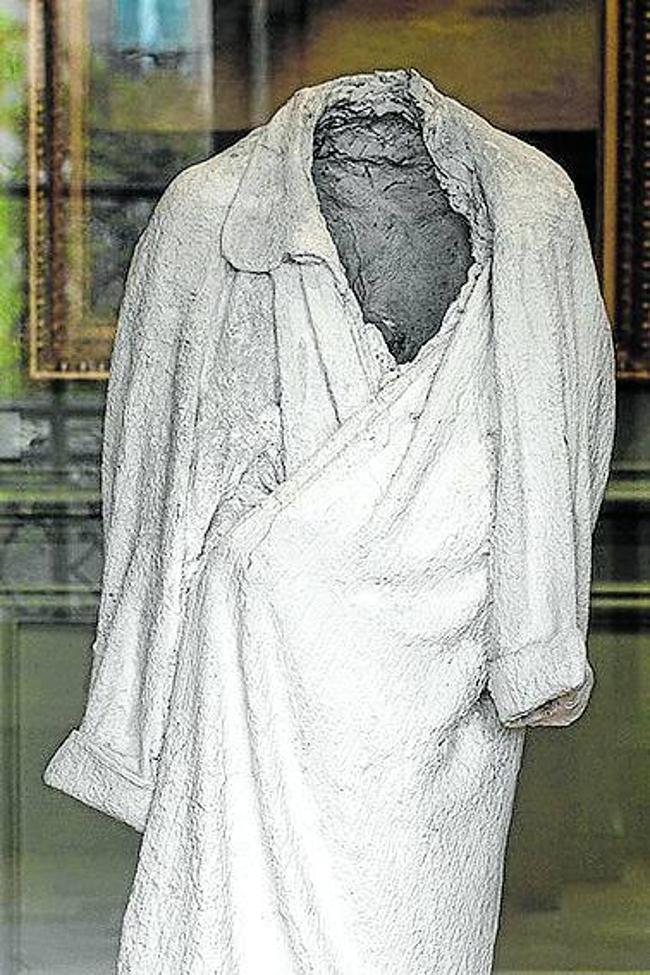 'Estudio de bata para Balzac' (1897) de Rodin.