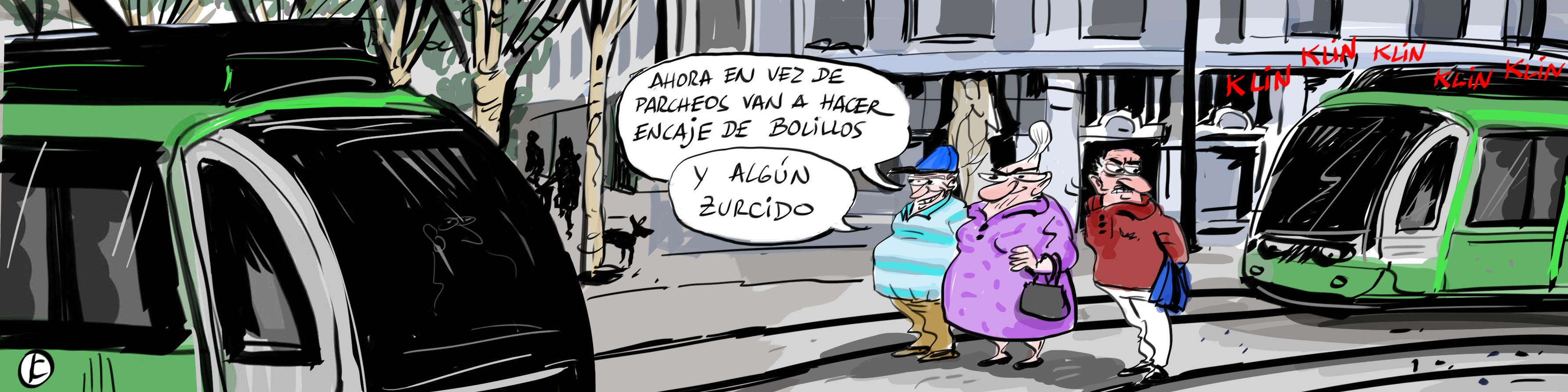 La tira de Cerrajería y la reforma de General Álava