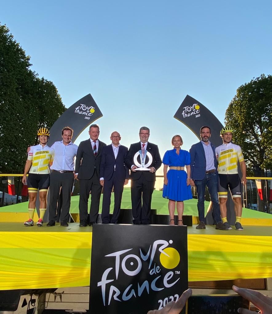 La salida del Tour de Francia ha sido uno de los eventos más importantes que ha acogido Bilbao y ha contribuido a consagrar a la ciudad como organizadora de grandes actos.