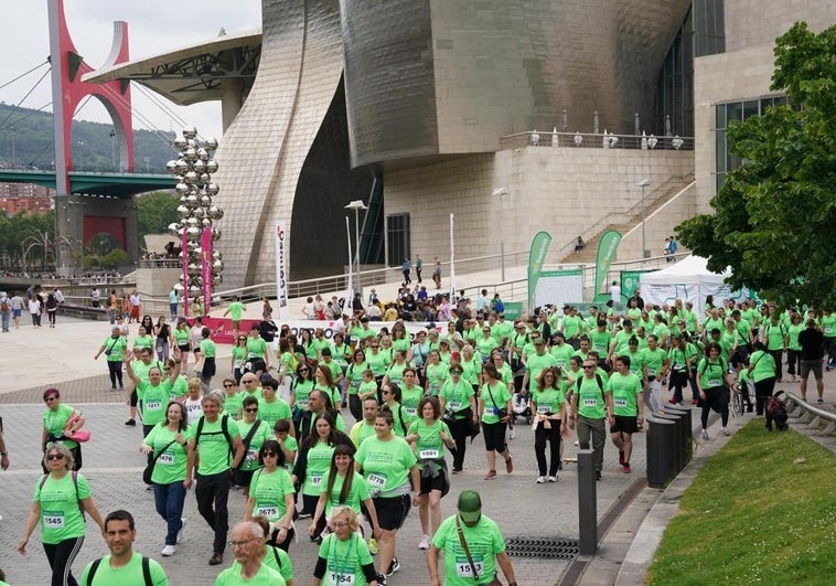 Los participantes han salido desde el Museo Guggenheim.