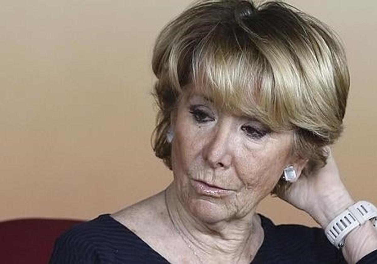 Esperanza Aguirre.