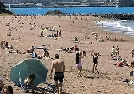 Activado el aviso amarillo por posibles tormentas esta tarde en Bizkaia